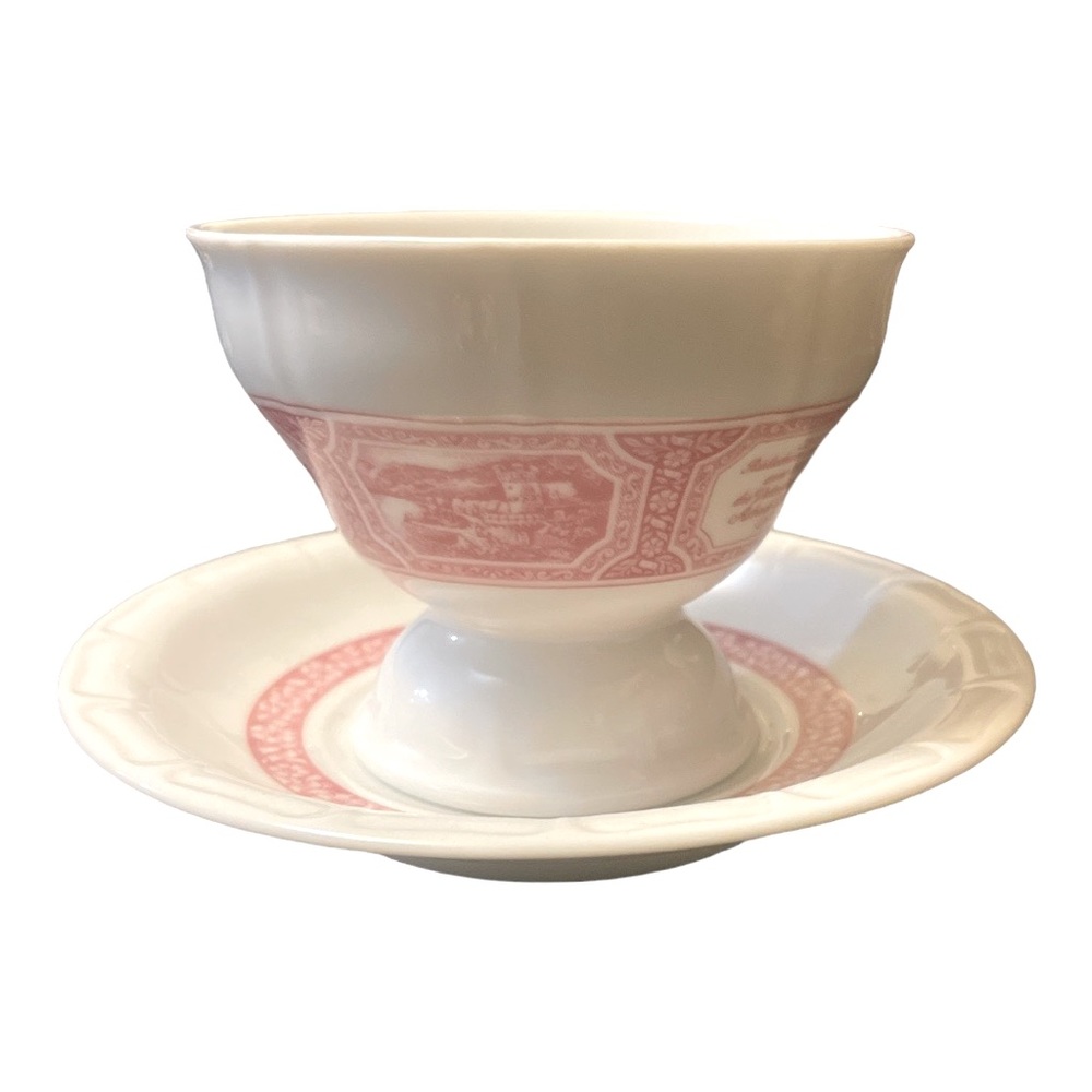 Antique Heinrich porcelain bowl/cup and saucer